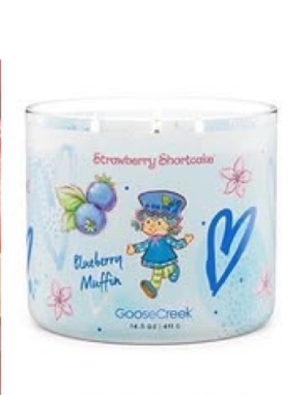 Strawberry Shortcake Collecrion Blueberry Muffin Scented Candle.  Brand New